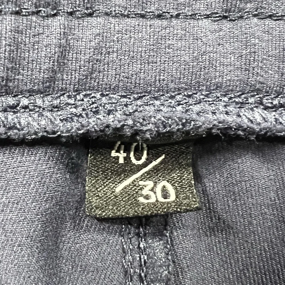 Public Rec Pants Mens 40x30 Blue Joggers All Day Everyday Zip Pockets Gym